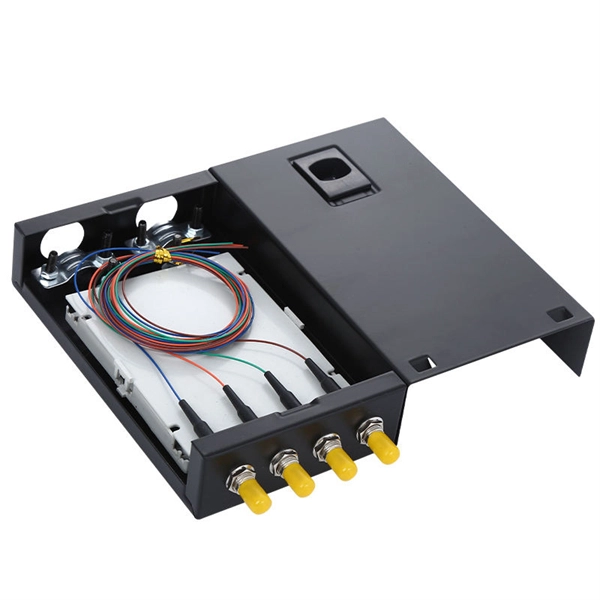 How to use the switch in the fiber optic drop box 