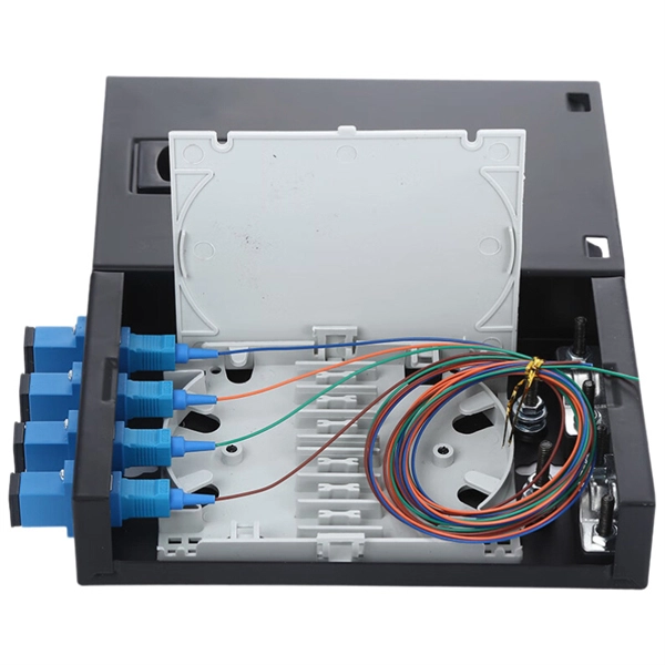 High-speed wall penetration using fiber optic routers