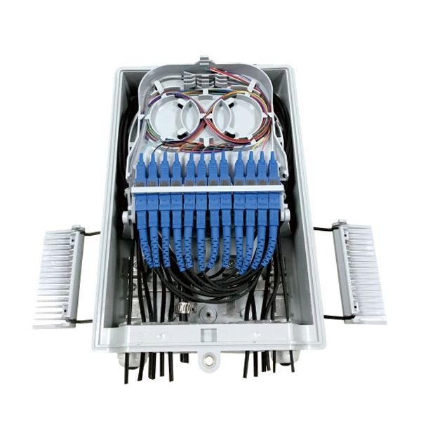 Right-angle fasteners for trough-type cable trays