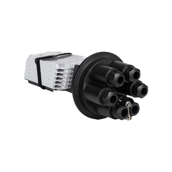 Home router with fiber optic receiver