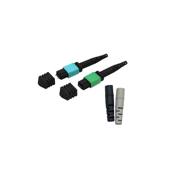 Two fiber optic cables