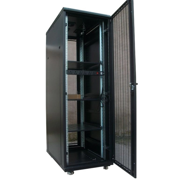 Height of electrical distribution box legs at construction site