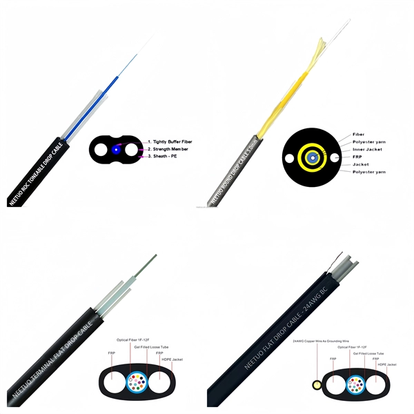 1u Fiber Optic Distribution Frame with 4 Slots