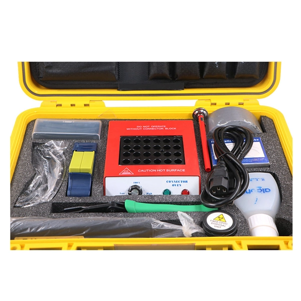 Cable tray powder detection