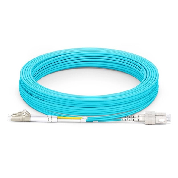 Fiber optic cable moved to distribution box
