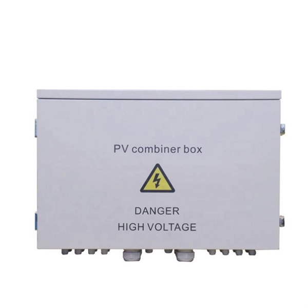 Outdoor distribution box with fan